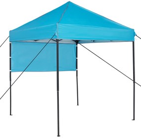 vidaXL Σκηνή Σκίασης Μπλε 200 x 200 εκ Ύφασμα Oxford