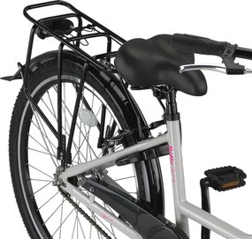 Belle 24 Inch Girls Rim Brakes Light grey