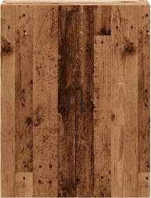 vidaXL Επίτοιχο ντουλάπι Παλιό ξύλο 69,5x34x90 cm