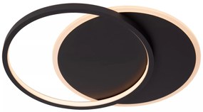 Φωτιστικό Οροφής Lucide 44112-24-30 AXELLE Μαύρο Ματ (Black Mat) 2700 K