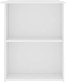 vidaXL Γραφείο Λευκό 110 x 60 x 73 εκ. από Μοριοσανίδα