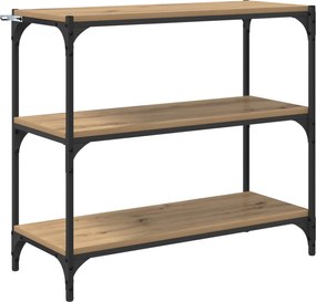 vidaXL Βιβλιοθήκη Artisan Oak 80 x 33 x 70,5 εκ.