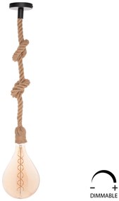 ΛΑΜΠΤΗΡΑΣ LED FILAMENT 8W E27 3000K TEA COLOR DIMMABLE HM4052.02