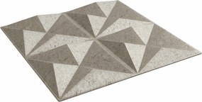 vidaXL Πάνελ τοίχου 48 τμχ. 50 x 50 cm Οριγκάμι μπετόν Φελιζόλ XPS