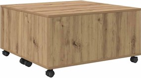 vidaXL Τραπεζάκι σαλονιού Artisan Oak 75 x 75 x 38 cm