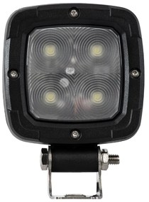 GloboStar® 85427 E4 Mark Vehicle &amp; Forklift Work Lights - Φώτα Εργασίας για Οχήματα Περονοφόρα - Κλάρκ LED 20W DC 10-30V Αδιάβροχο IP67 Ψυχρό Λευκό 6000K Μ14 x Π9.5 x Υ3cm