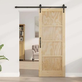 vidaXL Εσωτερική Πόρτα 'ORKDAL'78x202x4 εκ. Στερεού Ξύλου Πεύκου