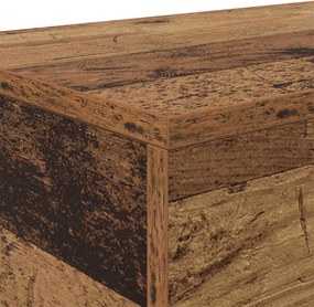 vidaXL Παλιό ξύλο 101 x 30 x 74 εκ