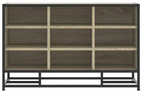 vidaXL Πάγκος παπουτσιών  Sonoma Oak 84x40x53,5 cm