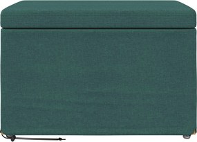 VidaXL Σκαμνί Σκούρο Πράσινο 61 x 41 x 40 εκ