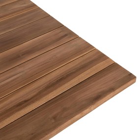 Τραπέζι LEO Τετράγωνο απο Ξύλο TEAK Φυσικό 80x80x75Y εκ. 80x80x75 εκ.