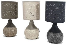 Φωτιστικό Επιτραπέζιο Με Οβάλ Βάση Υ27cm Σε 3 Χρώματα