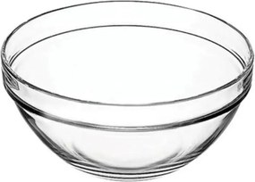 Glass Bowl Set (6 Pieces) Chefs-K - 595 Transparent