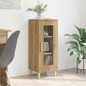 vidaXL Πλαϊνό γραφείο Artisan Oak 34.5 x 32.5 x 90 εκ.