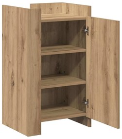 vidaXL Γραφείο Artisan Oak 45 x 35 x 75 εκ Επεξεργασμένο ξύλο