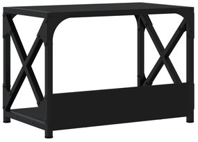 vidaXL Βάση Εκτυπωτή 2 Επιπέδων Μαύρη 44x26x31,5 εκ Επεξεργασμένο Ξύλο