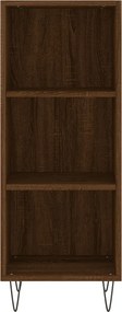 vidaXL Ντουλάπι Καφέ Δρυς 34,5x32,5x90 εκ. Επεξεργασμένο Ξύλο