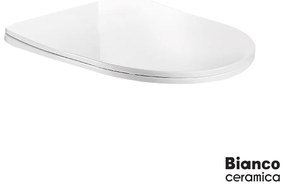 Κάλυμμα Λεκάνης MY110 NR120 Slim Soft Close, Bianco Ceramica White 9600SC-300