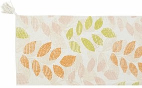 Χαλί DKD Home Decor Μπεζ Πολύχρωμο Φύλλο φυτού (120 x 180 x 1 cm)