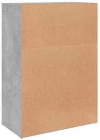 vidaXL Βοηθητικά Ντουλάπια 2 τεμ. Γκρι Σκυρ. 60x31x84 εκ. Επεξ. Ξύλο