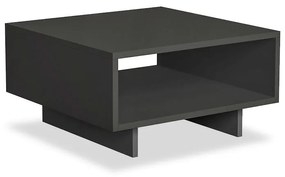 Τραπέζι σαλονιού Hola pakoworld ανθρακί 60x60x32εκ - 119-000727 - 119-000727