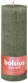 Bolsius Κεριά Κύλινδρος Ρουστίκ 4 τεμ. Φρέσκο Λαδί 190 x 68 χιλ.