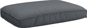 vidaXL Μαξιλάρι Ανθρακί 120 x 80 x 12 cm Ύφασμα Όξφορντ