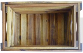 vidaXL Καφάσια Μήλων Σετ 2 τεμ. από Μασίφ Ξύλο Ακακίας