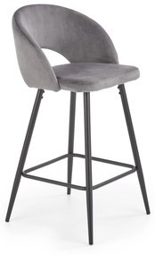 60-20838 H96 bar stool, color: grey DIOMMI V-CH-H/96-POPIEL, 1 Τεμάχιο