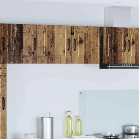 vidaXL Ντουλάπα Κουζίνας με ράφι 2 pcs Παλιό ξύλο 40 x 31 x 40 εκ.