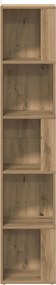 vidaXL Corner Cabinet 33 x 33 x 165 cm Engineered wood Artisan Δρυς