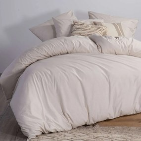 Σεντόνι Organic 640 Σετ 3τμχ Linen Nef-Nef Μονό 170x270cm 100% Βαμβάκι