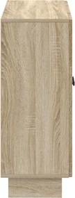 vidaXL Ντουλάπι Αποθήκευσης Μπάνιου EDE Sonoma Δρυς 59,5 x 31 x 80 εκ