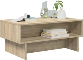 vidaXL Τραπεζάκι σαλονιού Δρύς Sonoma 80 x 46 x 35 εκ.