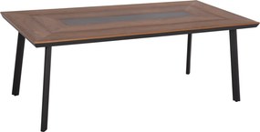 ΤΡΑΠΕΖΙ ΑΛΟΥΜΙΝΙΟΥ TABER ΜΕ POLYWOOD 200X100 ΓΚΡΙ HM5131.12