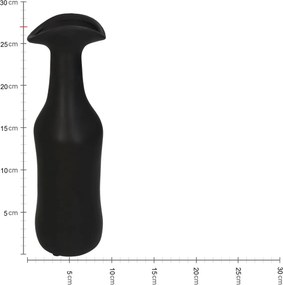 Βάζο ArteLibre Καφέ Κεραμικό 8x8x27cm