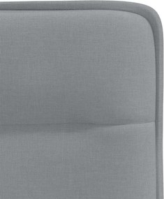 vidaXL Καρέκλες Τραπεζαρίας 4 τεμ Αν. Γκρι Υφασμάτινες