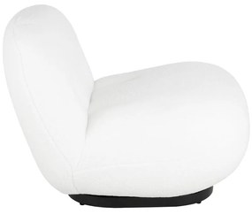 BO ΠΟΛΥΘΡΟΝΑ ΠΕΡΙΣΤΡΕΦΟΜΕΝΗ ΛΕΥΚΟ 77x85xH65cm - 01-3164 - 01-3164