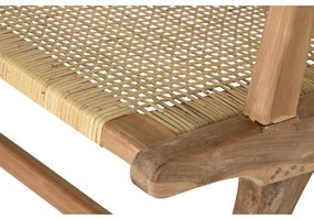 Παγκάκι DKD Home Decor Καφέ Φυσικό 120 x 76 x 68 cm