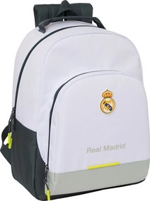 Σχολική Τσάντα Real Madrid C.F. Λευκό 32 x 42 x 15 cm