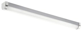 Απλίκα Φωτιστικό Μπάνιου LED 15,5W Ασημί IP44 60cm Tragacete 1 99777 Eglo-99777-Ασημί 99777