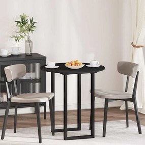 vidaXL Καπάκι τραπεζιού Μαύρο 70 x 70 x 1.5 cm Επεξεργασμένο ξύλο