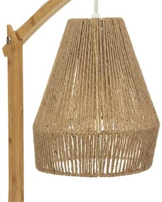 Επιτραπέζιο φωτιστικό Sean Ε27 40W μπαμπού σε μπεζ απόχρωση 32.5x18x56εκ 32.5x18x56 εκ.