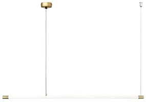 Φωτιστικό Οροφής - Ράγα 01383-04 100cm 10W LED 3000K 800Lm Gold Luma