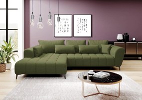 Γωνιακός καναπές Rayman-Prasino-Αριστερή