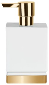 Δοχείο Κρεμοσάπουνου Spirella 03195.003 Roma White/Gold