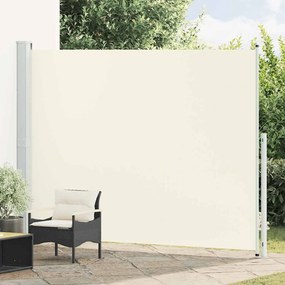 vidaXL Σκίαστρο Πλαϊνό Συρόμενο Βεράντας Κρεμ 220 x 300 εκ.