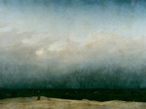 Αναπαραγωγή Monk by the Sea (Vintage Seascape) - Caspar David Friedrich, (40 x 30 cm)