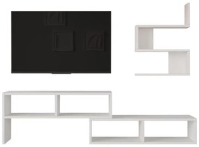 Σύνθετο Σαλονιού Kakomo σε Λευκό 170x29.5x43εκ. 170x29.5x43 εκ.