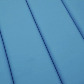 vidaXL Μαξιλάρι Ξαπλώστρας Μπλε Ρουά 200 x 50 x 3εκ. από Ύφασμα Oxford